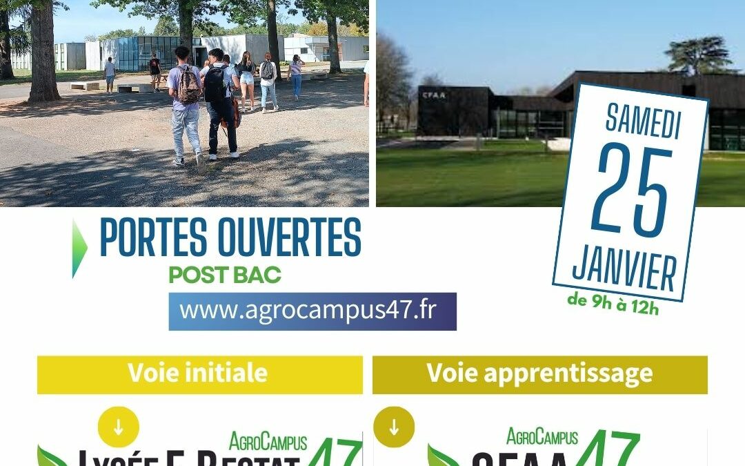 ORIENTATION PARCOURSUP 2025 Campus Ste Livrade