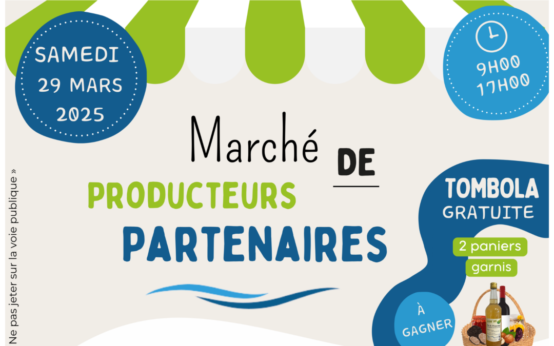 Marché des producteurs partenaires – 29 MARS – STE LIVRADE au CFA